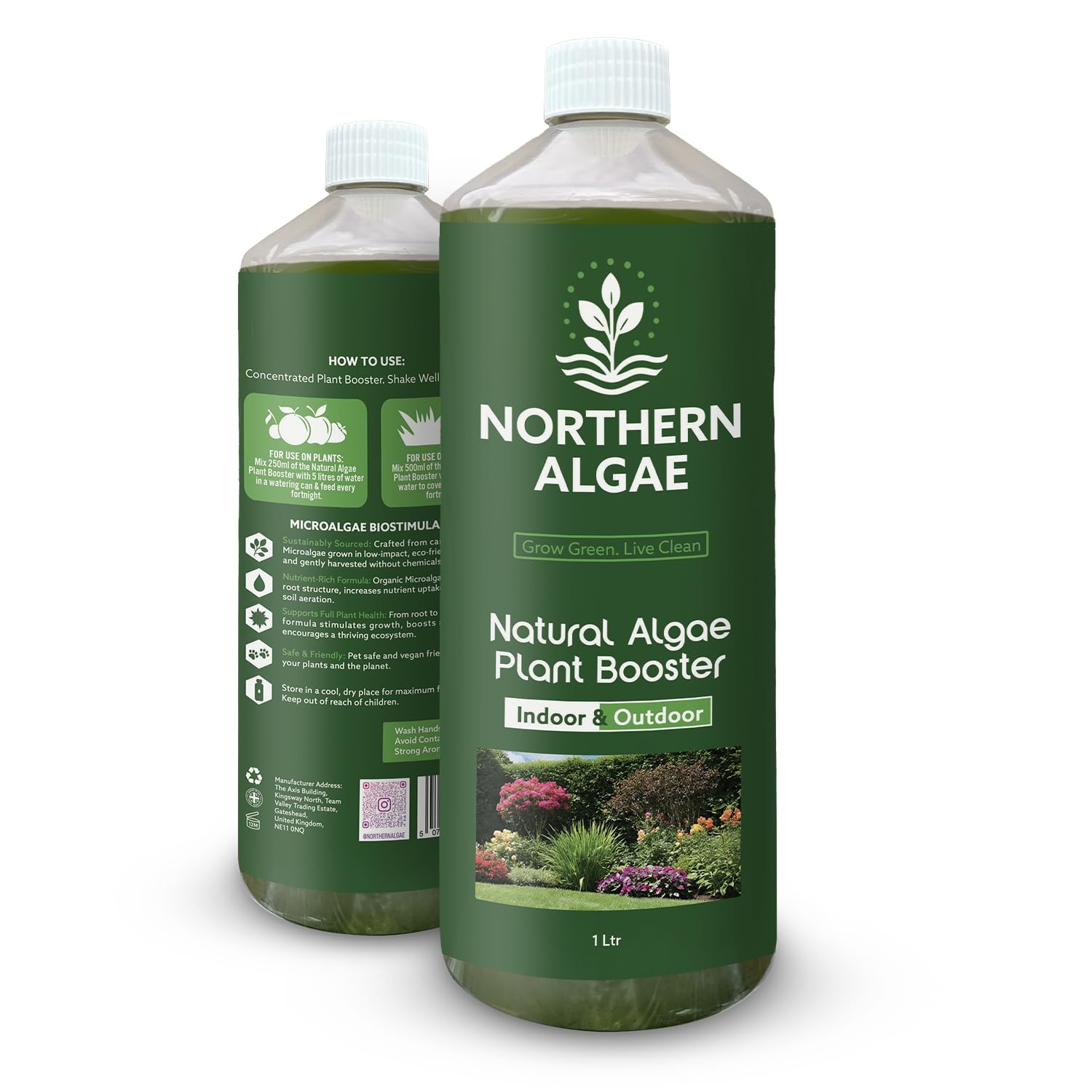 Natural Algae Plant Food - 1 litre